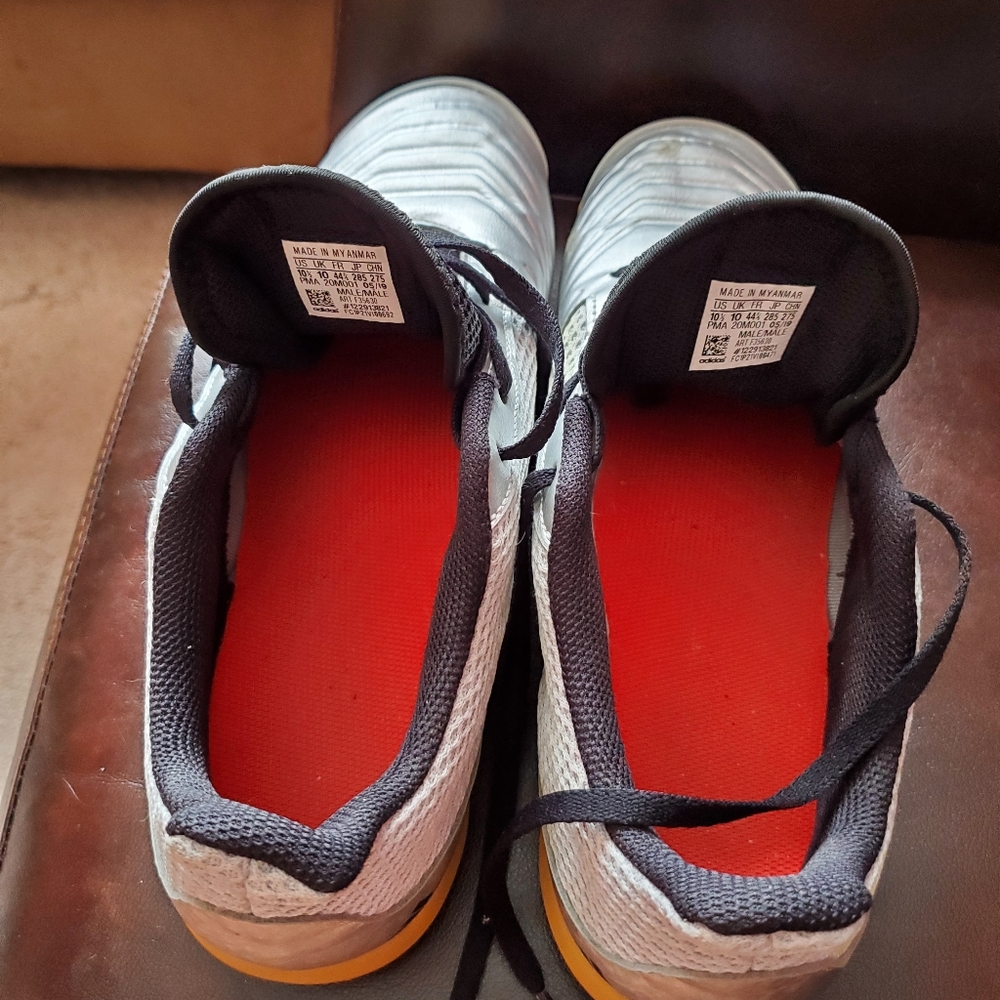 Adidas sneakers for men (predator)black and silver